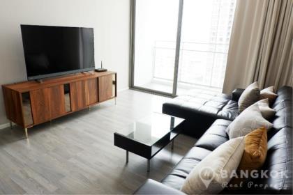 The Room Sukhumvit 69 | Spacious Corner 2 Bed 2 Bath near Phra Khanong BTS