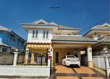 PBH_01098 ให้เช่า บ้านเดี่ยว พนาสนธิ์ การ์เด้นโฮม 7 เฉลิมพระเกียรติ ร.9 (บ้านเช่าใกล้ สวนหลวง ร.9) ให้เช่า บ้านเดี่ยว หมู่บ้าน พนาสนธิ์ การ์เด้นโฮม 7 ถนนกาญจนาภิเษก 46 พนาสนธิ์ การ์เด้นโฮม 7 วงแหวนอ่อนนุช-สุวรรณภูมิ (Phanason Garden Home 7)