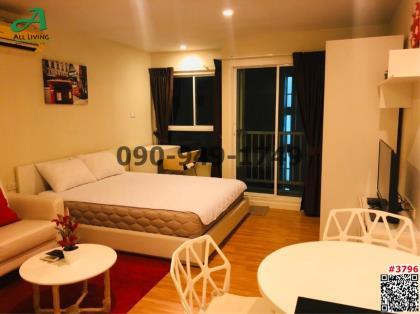 เช่า คอนโด วี คอนโด เอกมัย - รามอินทรา WE CONDO Ekkamai-Ramindra ห้องพร้อมอยู่ ใกล้ตลาดนัดเลียบด่วน วิวธรรมชาติ ไม่แพง ห้องสวย
