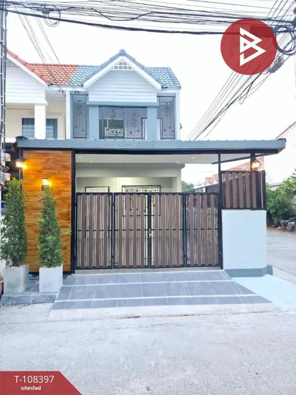 ขายทาวน์เฮ้าส์ หมู่บ้านภูมิใจนิเวศน์15 สุขสวัสดิ์ สมุทรปราการ