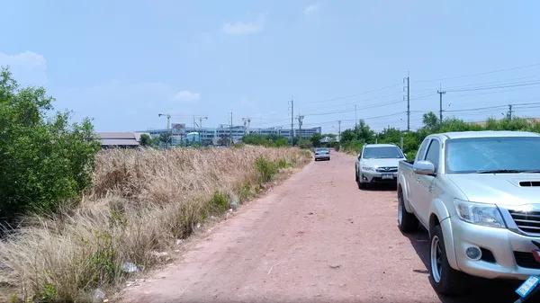ขายที่ดิน 48 ตร.วา ริมถนนตัดใหม่ เทียนทะเล-แสมดำ ก