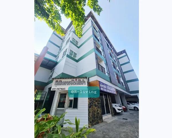 หอพัก R-living มีลิฟท์ ติดริมถนนพุทธบูชา