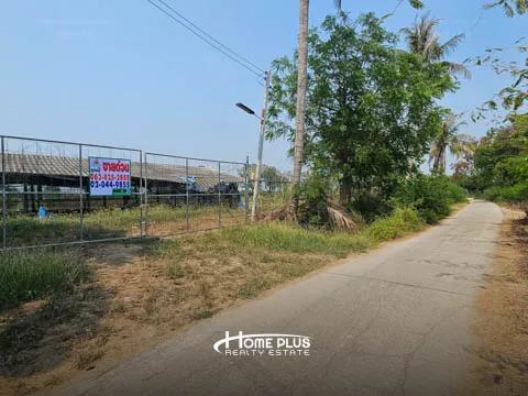 ที่ดินพร้อมบ้านเดี่ยวชั้นเดียวราชบุรีเนื้อที่6ไร่