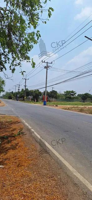 ที่ดินเปล่า ติดถนนเลียบคลอง8 ใกล้มทร.ธัญบุรี