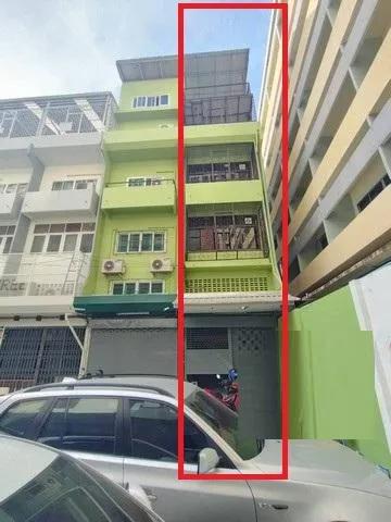ให้เช่าตึกแถว 5.5 ชั้น ห้องมุม 17 ตรว. ย่านสะพานคว