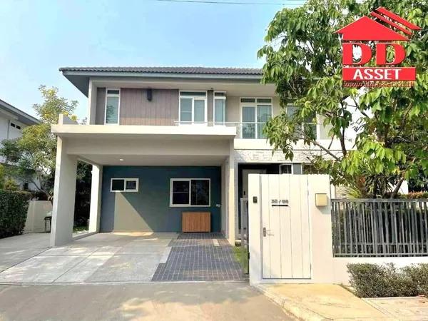 บ้านเดี่ยวหรู หมู่บ้าน มันฑณาบางนา-วงแหวน