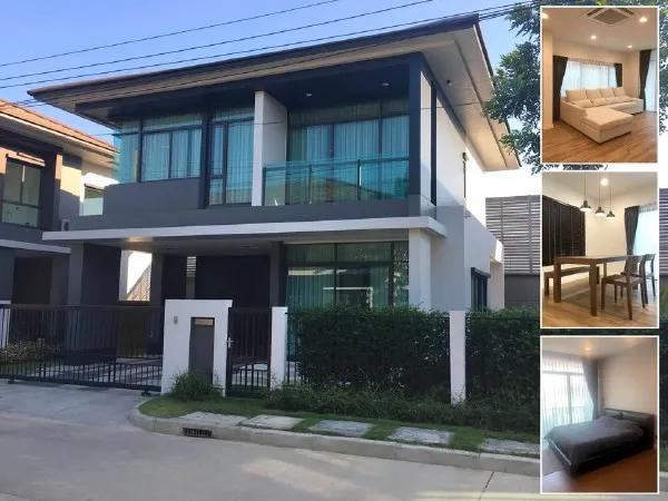 ให้เช่าบ้านเดี่ยวใหม่ โครงการเศรษฐสิริกรุงเทพกรีฑา
