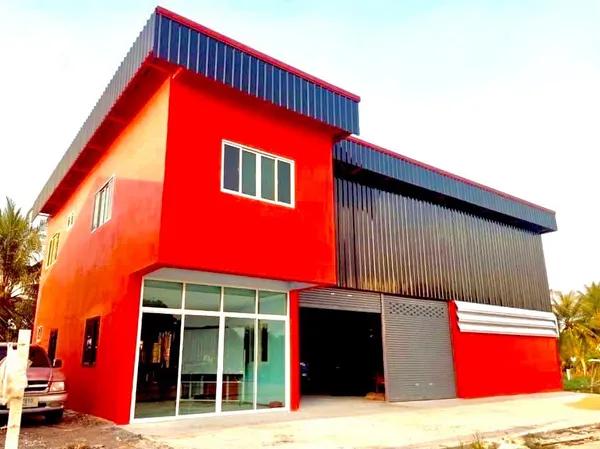 ที่ดินเปล่าถมแล้ว +บริการสร้างโรงงานใหม่ตามแบบลูกค
