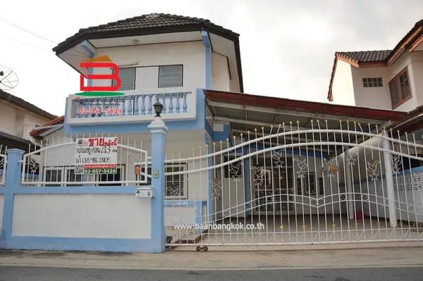 บ้านเดี่ยว 2 ชั้น โครงการ อัมรินทร์นิเวศน์ 3 ผัง 1