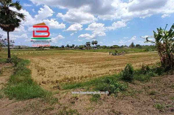 ที่ดินเปล่า ถนนปทุมธานี-บางปะหัน (347)