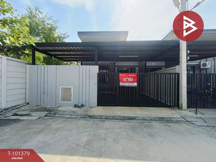 ขายทาวน์เฮ้าส์ชั้นเดียว เนื้อที่ 34 ตร.วา ลาดใหญ่ สมุทรสงคราม