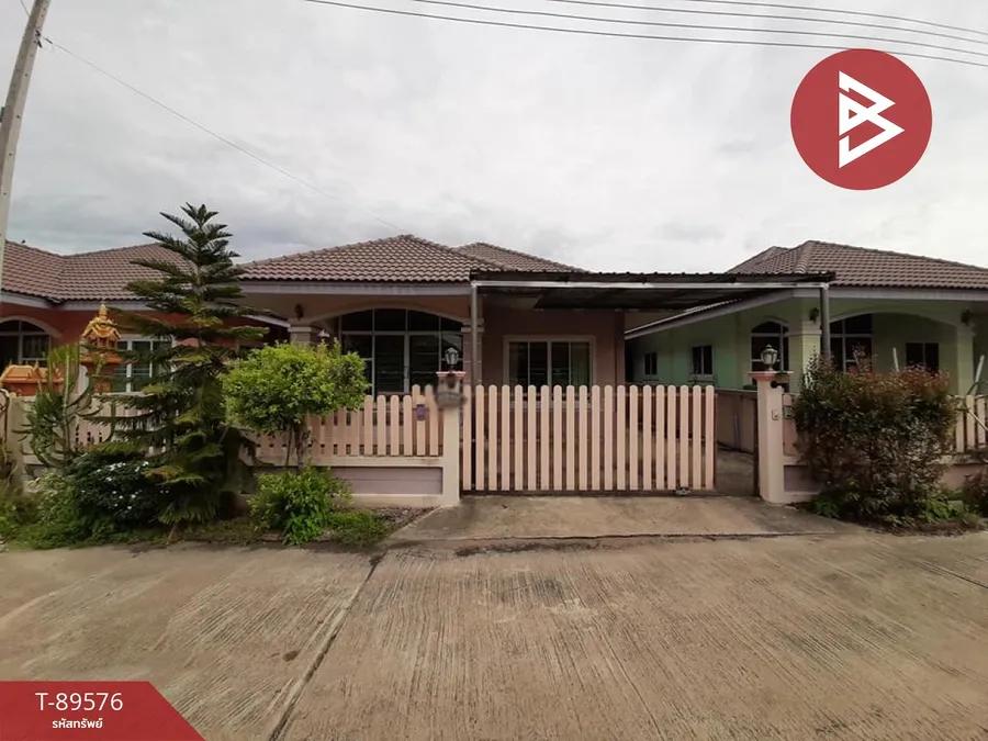 ขายบ้านเดี่ยว หมู่บ้านวรกาญจน์ คลองขลุง กำแพงเพชร