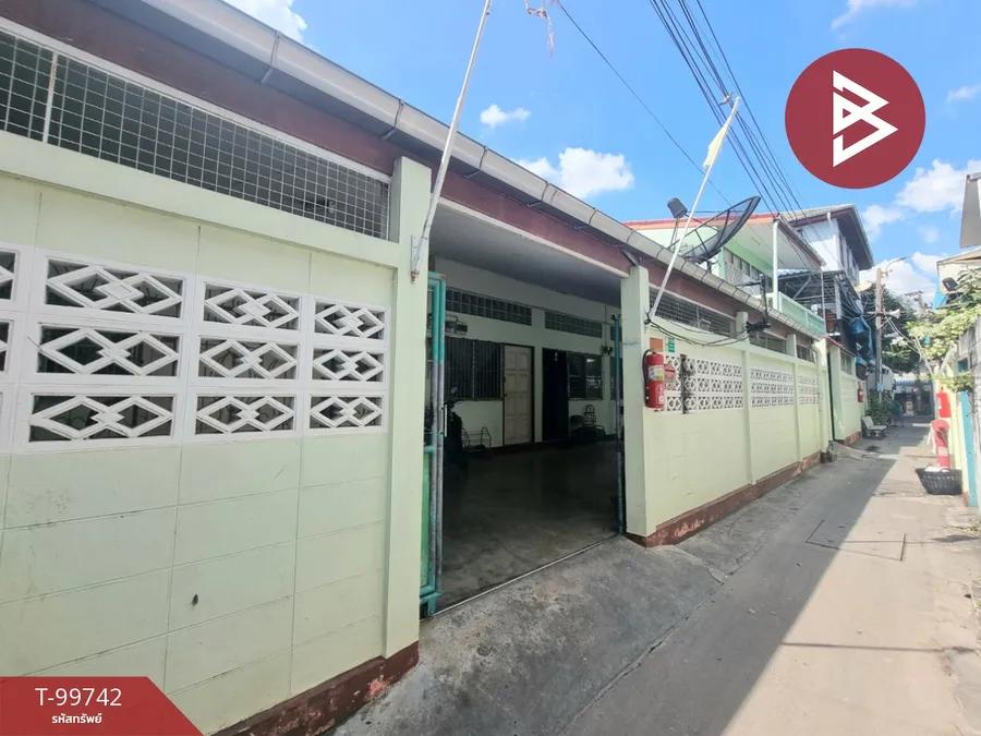 ขายหอพักชั้นเดียว เนื้อที่ 52.4 ตร.วา ซ.เจริญนคร 40 คลองสาน กรุงเทพมหานคร